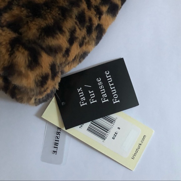 Trina by Trina Turk Leopard Print Reversible Coat - Picture 5 of 5